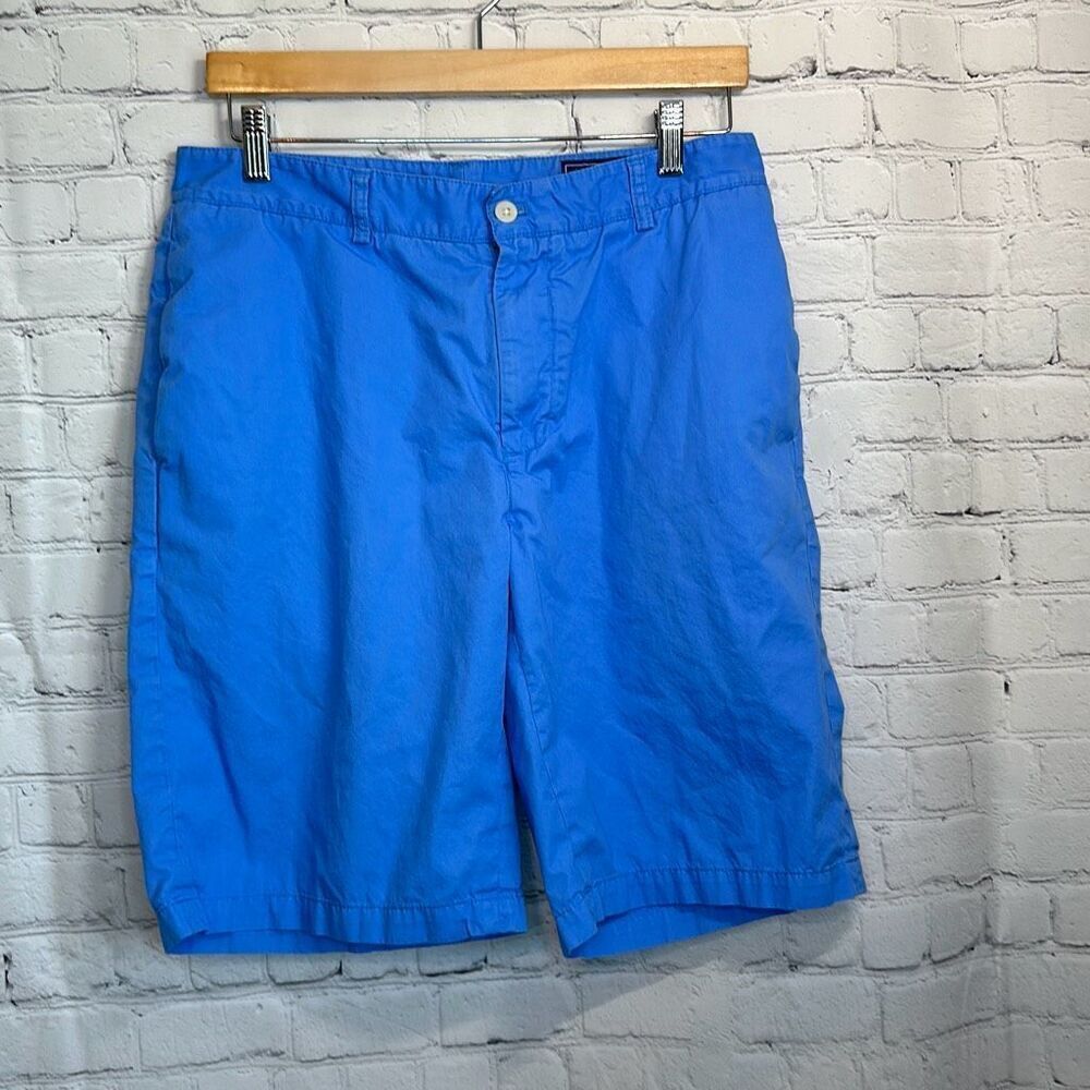 Vineyard Vines Mens Club Shorts Turquoise size 33 100% Cotton Twill